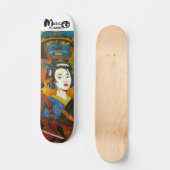 Skateboard MUSIC PLANET, 7¾ Zoll Deck (Vorderseite)