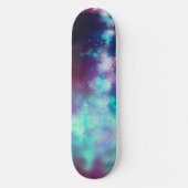 Skateboard Night Sky Neon Lights (Vorderseite)