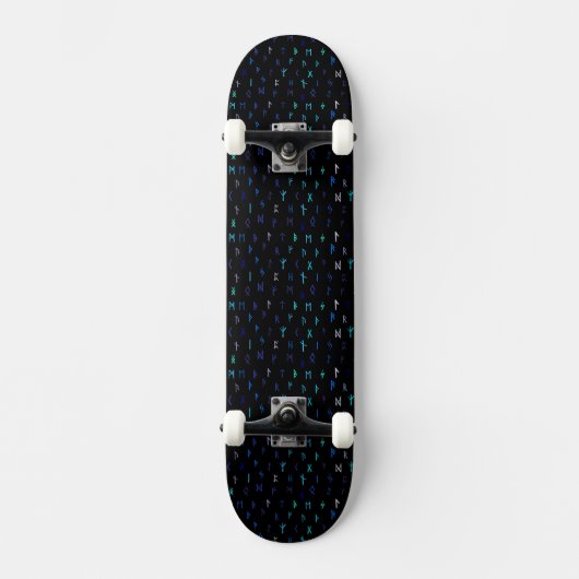 Skateboard Nord bei Nacht (Vorderseite)