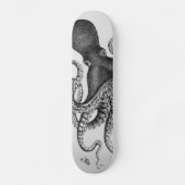 Skateboard Octopus Illustration (Vorderseite)
