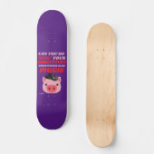 Skateboard "OINK PGIE" (Vorderseite)