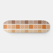 Skateboard Orange Brown (Horizontal)
