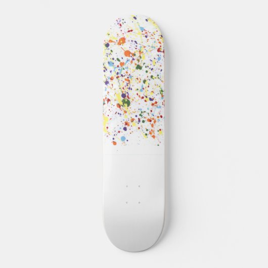 Skateboard "Paint Spritzer" (Vorderseite)