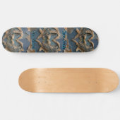 Skateboard Paper Cut Eagle Two Souls One Heart (Horizontal)