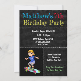 Skateboard Park Geburtstagsparty