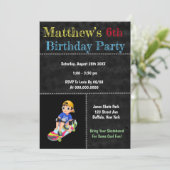 Skateboard Park Geburtstagsparty (Stehend Vorderseite)