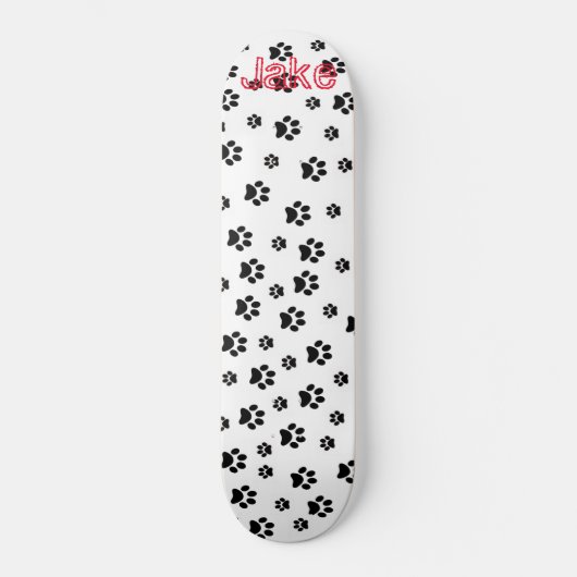 Skateboard Paws Cat Kitten Welpenhund (Vorderseite)