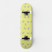 Skateboard "Periwinkle Blume" (Vorderseite)