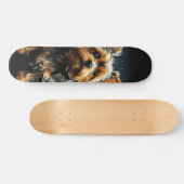 Skateboard Perro miniatura enérgico y juguetón (Horizontal)