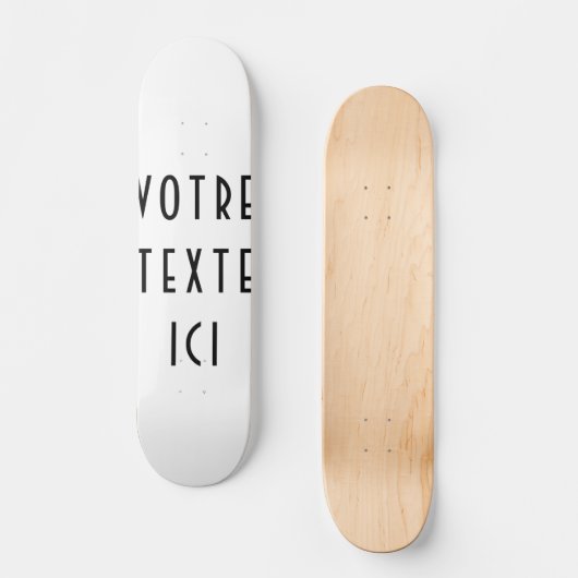 Skateboard personalisierbar (Vorderseite)