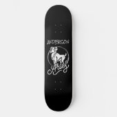 Skateboard Personalisiert Aries (Vorderseite)