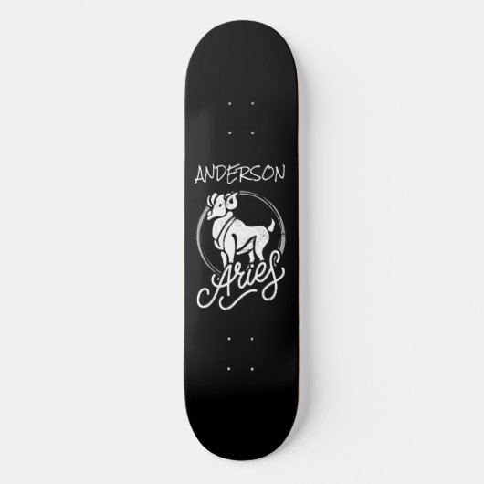 Skateboard Personalisiert Aries (Vorderseite)
