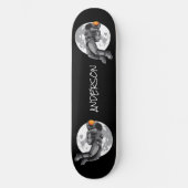 Skateboard Personalisiert Astronaut Slam Dunk (Vorderseite)