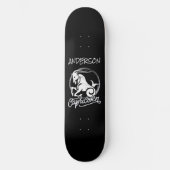 Skateboard Personalisiert Capricorn Zodiac (Vorderseite)