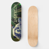 Skateboard Personalisiert HANK TANK BEAR (Vorderseite)