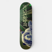 Skateboard Personalisiert HANK TANK BEAR (Vorderseite)