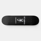 Skateboard Personalisiert Scorpio Zodiac Zeichen (Horizontal)