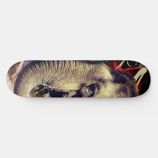 Skateboard Personalisiert URBAN Elephant (Horizontal)
