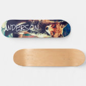 Skateboard Personalisierten RBAN FOX (Horizontal)