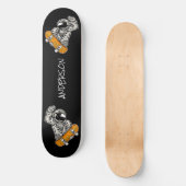 Skateboard Personalisierter Mondläufer (Vorderseite)