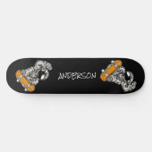 Skateboard Personalisierter Mondläufer (Horizontal)