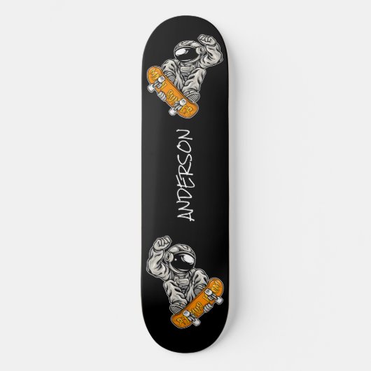 Skateboard Personalisierter Mondläufer (Vorderseite)