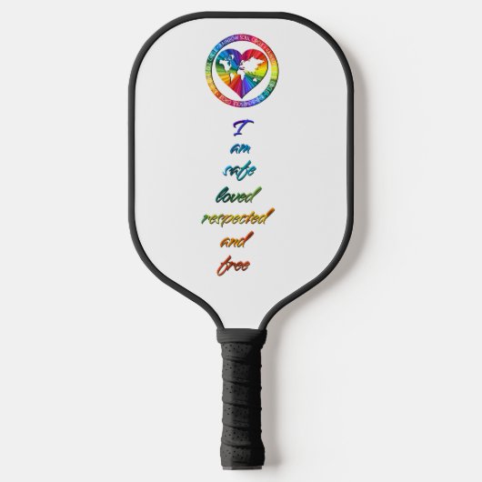 Skateboard Pickleball Schläger (Vorderseite)