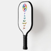 Skateboard Pickleball Schläger (Links)