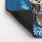 Skateboard Pirate Mouse Pad Mousepad (Ecke)