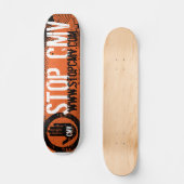 Skateboard-Plattform des EndCMV Skateboard (Vorderseite)