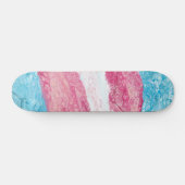 Skateboard-Plattform des Transgender-Stolz-| Skateboard (Horizontal)