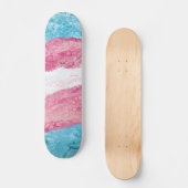 Skateboard-Plattform des Transgender-Stolz-| Skateboard (Vorderseite)