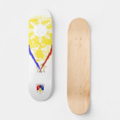 Skateboard-Plattform Flagge der Art V Skateboard (Vorderseite)