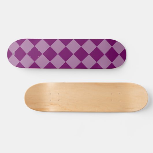 Skateboard Plum Diamonds HAMbWG (Horizontal)