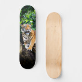Skateboard Poderoso cazador tigre de Bengala (Vorderseite)