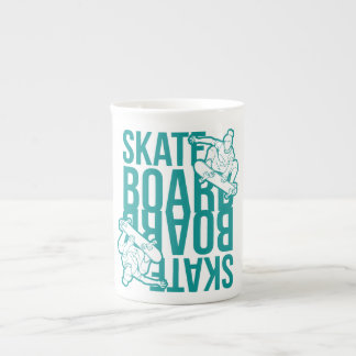 skateboard  porzellantasse