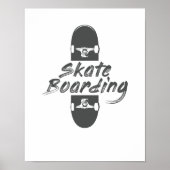 Skateboard Poster (Vorne)