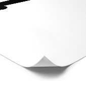 Skateboard Poster (Ecke)