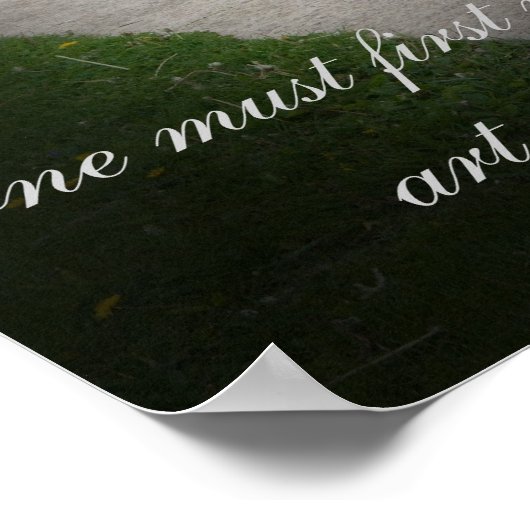 Skateboard Poster (Ecke)