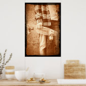 Skateboard-Poster der 90er Jahre Poster (Küche)