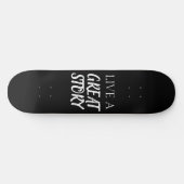 Skateboard POSTIVE WORTE GREAT LIFE (Horizontal)