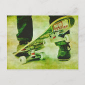 Skateboard Postkarte (Vorderseite)