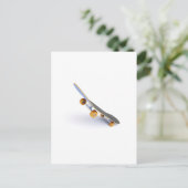 Skateboard Postkarte (Stehend Vorderseite)