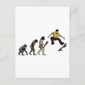 Skateboard Postkarte (Vorderseite)