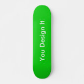 Skateboard Power Green (Vorne)