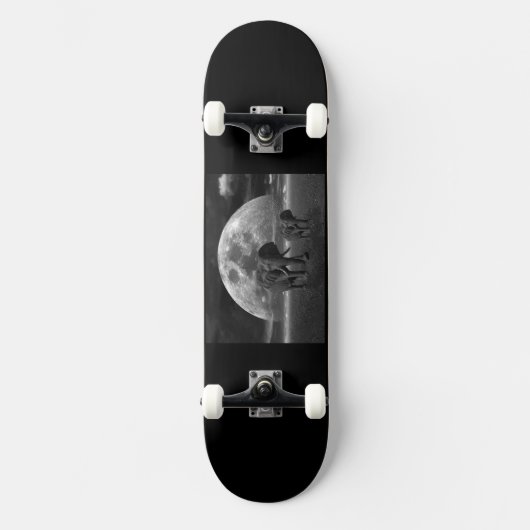 Skateboard preto Elefante (Vorderseite)