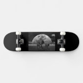 Skateboard preto Elefante (Horizontal)
