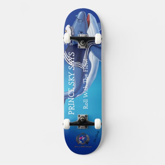 Skateboard Prince Sky Custom Skateboard (Vorderseite)