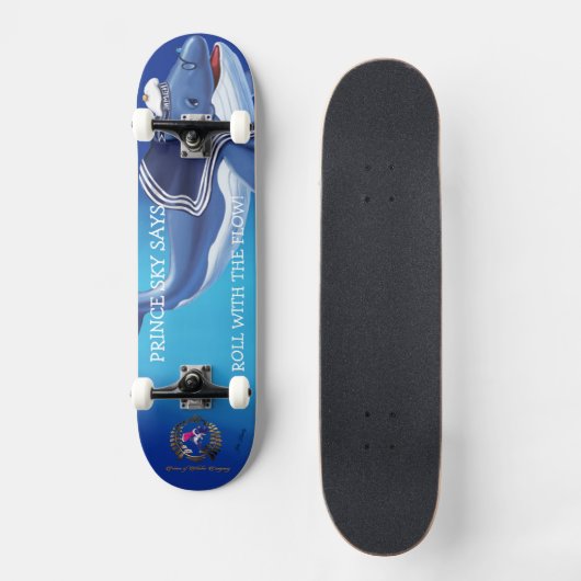 Skateboard Prince Sky Custom Skateboard (Vorderseite)