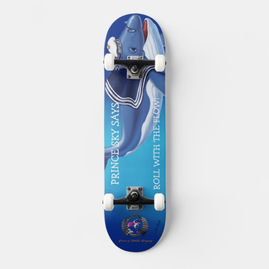 Skateboard Prince Sky Custom Skateboard (Vorderseite)